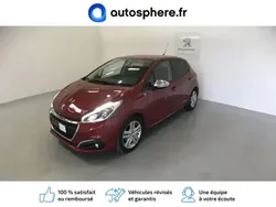 Rouge Utilisé 2017 Peugeot 208 Active Citadine | 11 480 € (Prix juste)