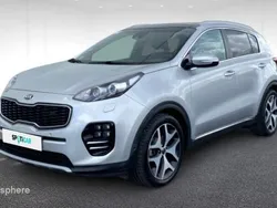 Gris Utilisé 2018 Kia Sportage GT-Line SUV | 17 869 € (Prix juste)