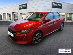 Rouge Utilisé 2020 Peugeot 208 Allure Citadine | 13 690 € (Prix juste)