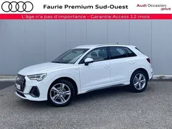 Blanc ibis Utilisé 2020 Audi Q3 S-Line SUV | 31 490 € (Prix juste)