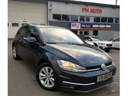 Noir Utilisé 2019 VW Golf VII Comfortline Berline | 15 500 € (Prix juste)