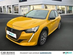 Jaune Utilisé 2022 Peugeot e-208 Active Citadine | 16 400 € (Bon prix)
