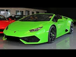 Vert Utilisé 2017 Lamborghini Huracán Cabriolet | 278 900 € (Prix cher)