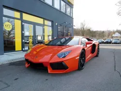 Orange Utilisé 2013 Lamborghini Aventador Cabriolet | 335 800 €