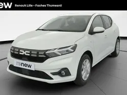 Blanc Utilisé 2023 Dacia Sandero Expression Citadine | 13 999 € (Prix juste)
