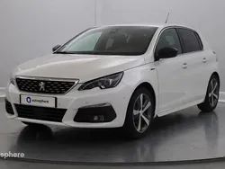 Blanc Utilisé 2017 Peugeot 308 GT-line Berline | 9 499 € (Prix assez cher)