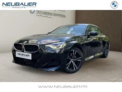 Saphirschwarz métallisé Utilisé 2022 BMW 220 M Sport Cabriolet | 37 840 € (Prix juste)