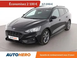 Noir Utilisé 2020 Ford Focus ST-Line Break | 15 290 € (Prix juste)