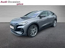 Gris typhon métallisé Utilisé 2024 Audi Q4 Sportback e-tron Design SUV | 50 900 €