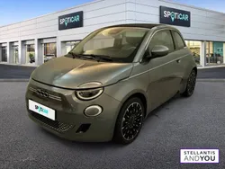 Gris Utilisé 2021 Fiat 500e La Prima Cabriolet | 16 689 € (Bon prix)