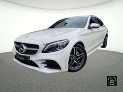 Blanc Utilisé 2021 Mercedes C180 AMG line Break | 25 490 € (Prix juste)