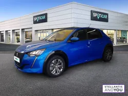 Bleu Utilisé 2021 Peugeot e-208 Citadine | 16 280 € (Prix juste)