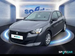 Gris Utilisé 2021 Peugeot 208 S Citadine | 10 690 € (Prix juste)