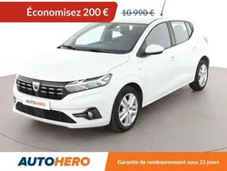 Blanc Utilisé 2021 Dacia Sandero Comfort Citadine | 10 190 € (Prix juste)