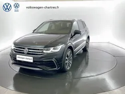 Noir Utilisé 2024 VW Tiguan Allspace R-line SUV | 45 970 € (Prix juste)