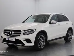 Blanc Utilisé 2018 Mercedes GLC220 Sportline SUV | 32 999 € (Prix juste)