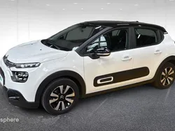 Blanc Utilisé 2021 Citroën C3 Shine Citadine | 15 489 € (Prix assez cher)