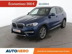 Bleu Utilisé 2020 BMW X3 Luxury Line SUV | 30 990 € (Super prix)