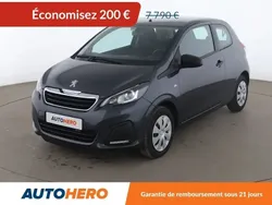 Gris Utilisé 2015 Peugeot 108 Access Citadine | 7 590 € (Prix juste)