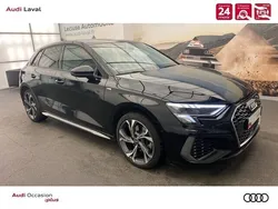 Noir mythe métallisé Utilisé 2022 Audi A3 S-Line | 37 490 € (Prix cher)