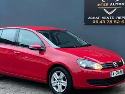 Rouge Utilisé 2009 VW Golf VI Berline | 9 490 €