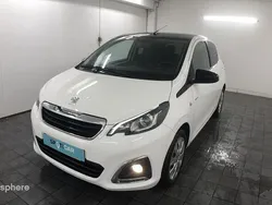 Blanc Utilisé 2021 Peugeot 108 Style Citadine | 11 499 € (Prix assez cher)