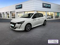 Blanc Utilisé 2023 Peugeot 208 Active Citadine | 12 280 € (Bon prix)