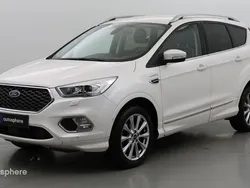 Blanc Utilisé 2017 Ford Kuga Vignale SUV | 19 499 € (Prix juste)