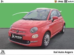 Rouge Utilisé 2019 Fiat 500C Lounge Cabriolet | 10 490 € (Prix juste)