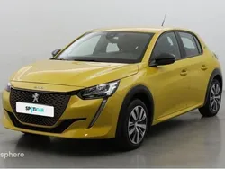 Jaune Utilisé 2022 Peugeot e-208 Active Citadine | 15 999 € (Bon prix)