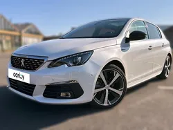 Blanc Utilisé 2019 Peugeot 308 GT-line Berline | 10 690 € (Bon prix)