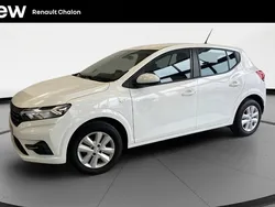 Blanc Utilisé 2022 Dacia Sandero Comfort Citadine | 13 700 € (Prix juste)