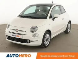 Blanc Utilisé 2015 Fiat 500 Lounge Citadine | 9 290 € (Bon prix)