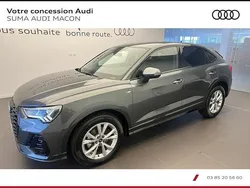Gris daytona nacré Utilisé 2024 Audi Q3 Sportback S-Line SUV | 44 990 € (Prix juste)