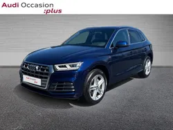 Bleu navarre métallisé Utilisé 2020 Audi Q5 S-Line SUV | 32 900 € (Super prix)