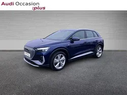 Bleu navarre métallisé Utilisé 2025 Audi Q4 e-tron S-Line SUV | 55 900 €