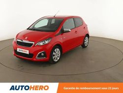 Rouge Utilisé 2019 Peugeot 108 Style Citadine | 9 890 € (Prix juste)