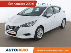 Blanc Utilisé 2020 Nissan Micra Acenta Citadine | 12 990 € (Prix juste)