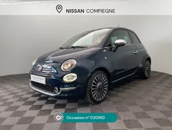 Bleu Utilisé 2016 Fiat 500 Club Citadine | 9 990 € (Prix juste)