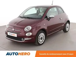 Rouge Utilisé 2017 Fiat 500 Lounge Citadine | 8 290 € (Prix juste)