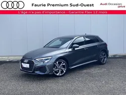 Gris daytona nacré Utilisé 2022 Audi A3 S-Line | 29 490 € (Prix assez cher)