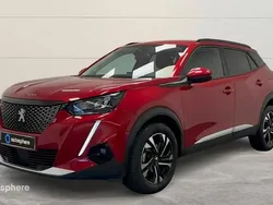 Rouge Utilisé 2021 Peugeot 2008 Allure SUV | 12 999 € (Prix juste)