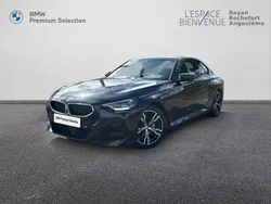 Noir Utilisé 2022 BMW 220 M Sport Coupé | 38 460 € (Prix juste)