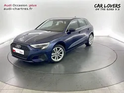 Bleu navarre métallisé Utilisé 2022 Audi A3 Design | 25 490 € (Bon prix)