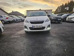 Blanc Utilisé 2018 Peugeot 108 Access Citadine | 6 990 € (Prix juste)