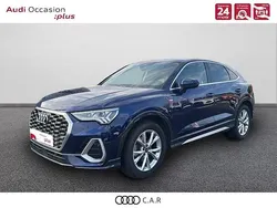 Bleu navarre métallisé Utilisé 2022 Audi Q3 Sportback S-Line SUV | 35 990 € (Prix juste)