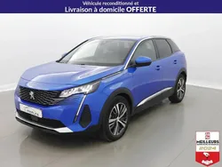Bleu Utilisé 2021 Peugeot 3008 Allure SUV | 22 700 € (Prix juste)