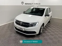 Blanc Utilisé 2020 Dacia Sandero Acces Citadine | 9 490 €