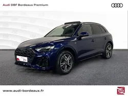 Bleu navarre métallisé Utilisé 2022 Audi Q5 S-Line SUV | 46 990 € (Bon prix)