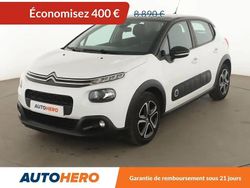 Blanc Utilisé 2019 Citroën C3 PureTech Citadine | 8 490 € (Prix juste)